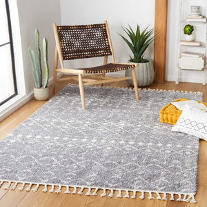 Safavieh Berber Fringe Shag 516 Power Loomed 80% Polypropylene/20% Polyester Shag & Flokati Rug BFG516G-6