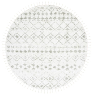 Safavieh Berber Fringe Shag 516 Power Loomed 80% Polypropylene/20% Polyester Shag & Flokati Rug BFG516H-6