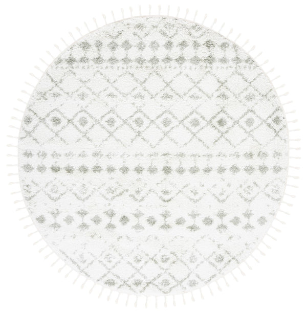 Safavieh Berber Fringe Shag 516 Power Loomed 80% Polypropylene/20% Polyester Shag & Flokati Rug BFG516H-6