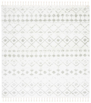 Safavieh Berber Fringe Shag 516 Power Loomed 80% Polypropylene/20% Polyester Shag & Flokati Rug BFG516H-7SQ