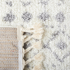 Safavieh Berber Fringe Shag 516 Power Loomed 80% Polypropylene/20% Polyester Shag & Flokati Rug BFG516J-6