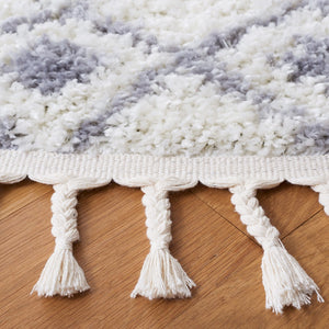 Safavieh Berber Fringe Shag 516 Power Loomed 80% Polypropylene/20% Polyester Shag & Flokati Rug BFG516J-6