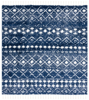 Safavieh Berber Fringe Shag 516 Power Loomed 80% Polypropylene/20% Polyester Shag & Flokati Rug BFG516N-7SQ