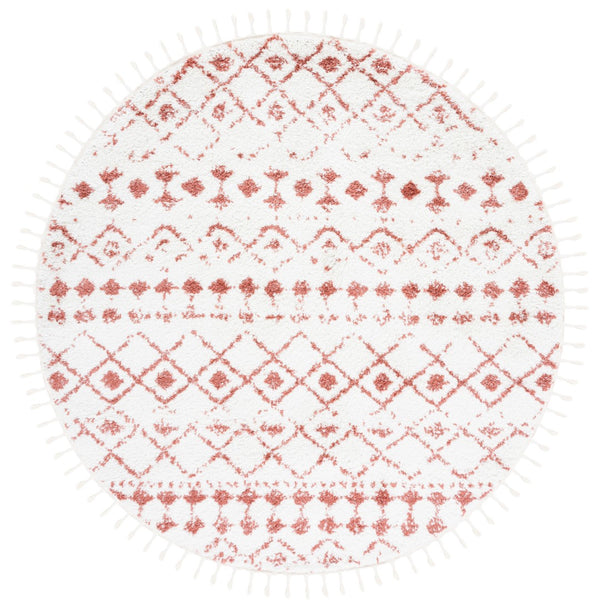 Safavieh Berber Fringe Shag 516 Power Loomed 80% Polypropylene/20% Polyester Shag & Flokati Rug BFG516P-6