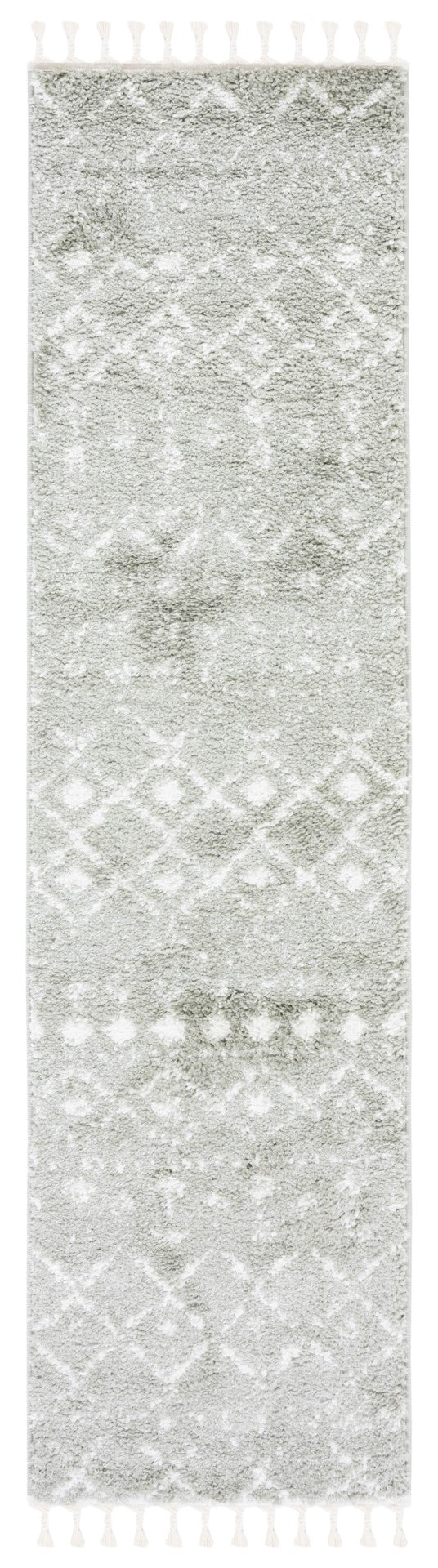Safavieh Berber Fringe Shag 516 Power Loomed 80% Polypropylene/20% Polyester Shag & Flokati Rug BFG516W-6
