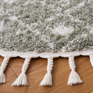 Safavieh Berber Fringe Shag 516 Power Loomed 80% Polypropylene/20% Polyester Shag & Flokati Rug BFG516W-6