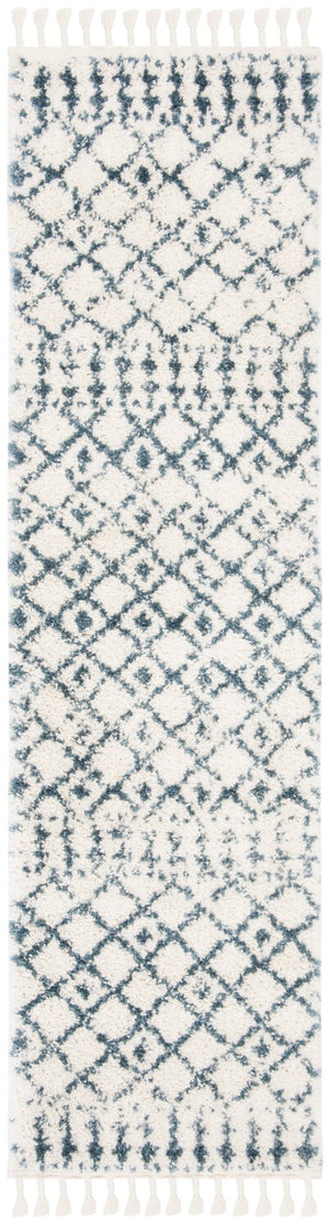 Safavieh Berber Fringe Shag 519 Power Loomed 80% Polypropylene/20% Polyester Shag & Flokati Rug BFG519A-5SQ