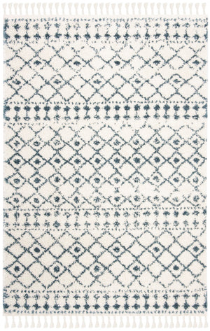 Safavieh Berber Fringe Shag 519 Power Loomed 80% Polypropylene/20% Polyester Shag & Flokati Rug BFG519A-5SQ