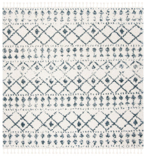 Safavieh Berber Fringe Shag 519 Power Loomed 80% Polypropylene/20% Polyester Shag & Flokati Rug BFG519A-5SQ