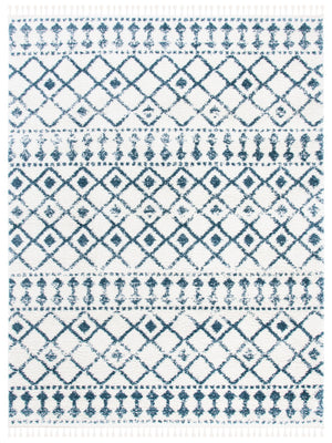Safavieh Berber Fringe Shag 519 Power Loomed 80% Polypropylene/20% Polyester Shag & Flokati Rug BFG519A-5SQ