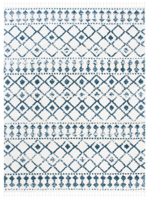 Safavieh Berber Fringe Shag 519 Power Loomed 80% Polypropylene/20% Polyester Shag & Flokati Rug BFG519A-5SQ