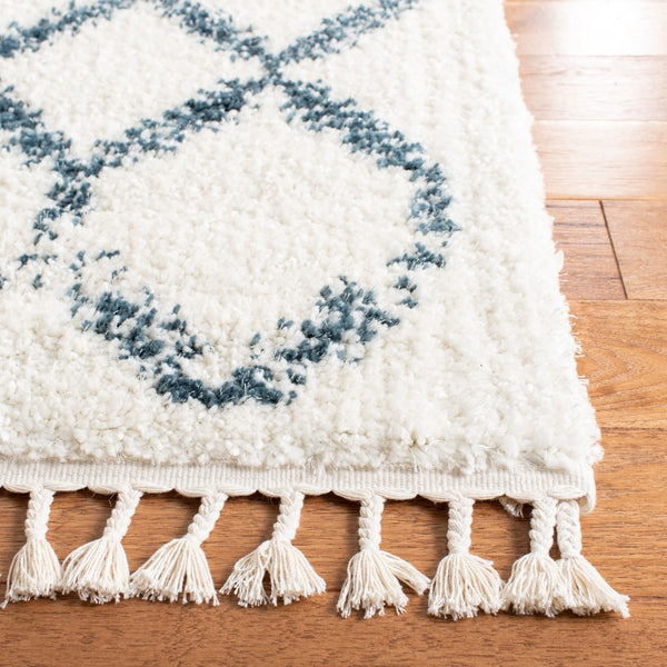 Safavieh Berber Fringe Shag 524 Power Loomed 80% Polypropylene/20% Polyester Shag & Flokati Rug BFG524A-57