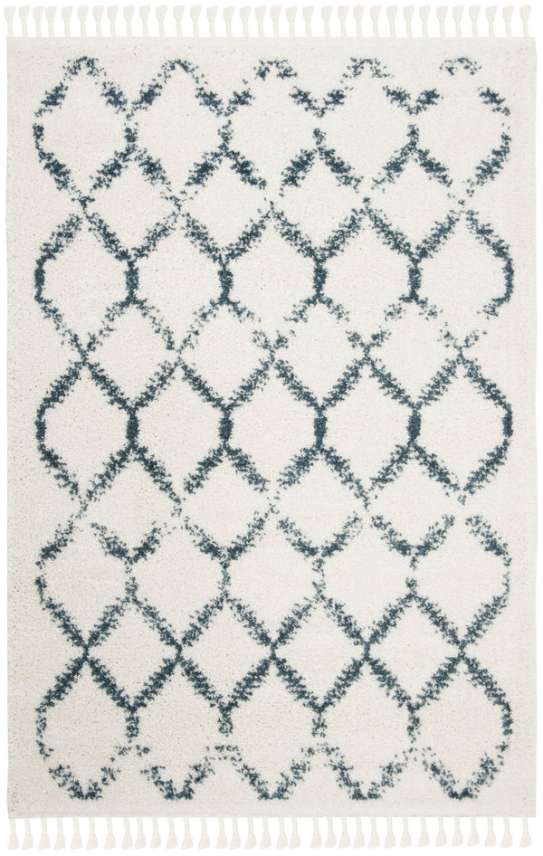 Safavieh Berber Fringe Shag 524 Power Loomed 80% Polypropylene/20% Polyester Shag & Flokati Rug BFG524A-57