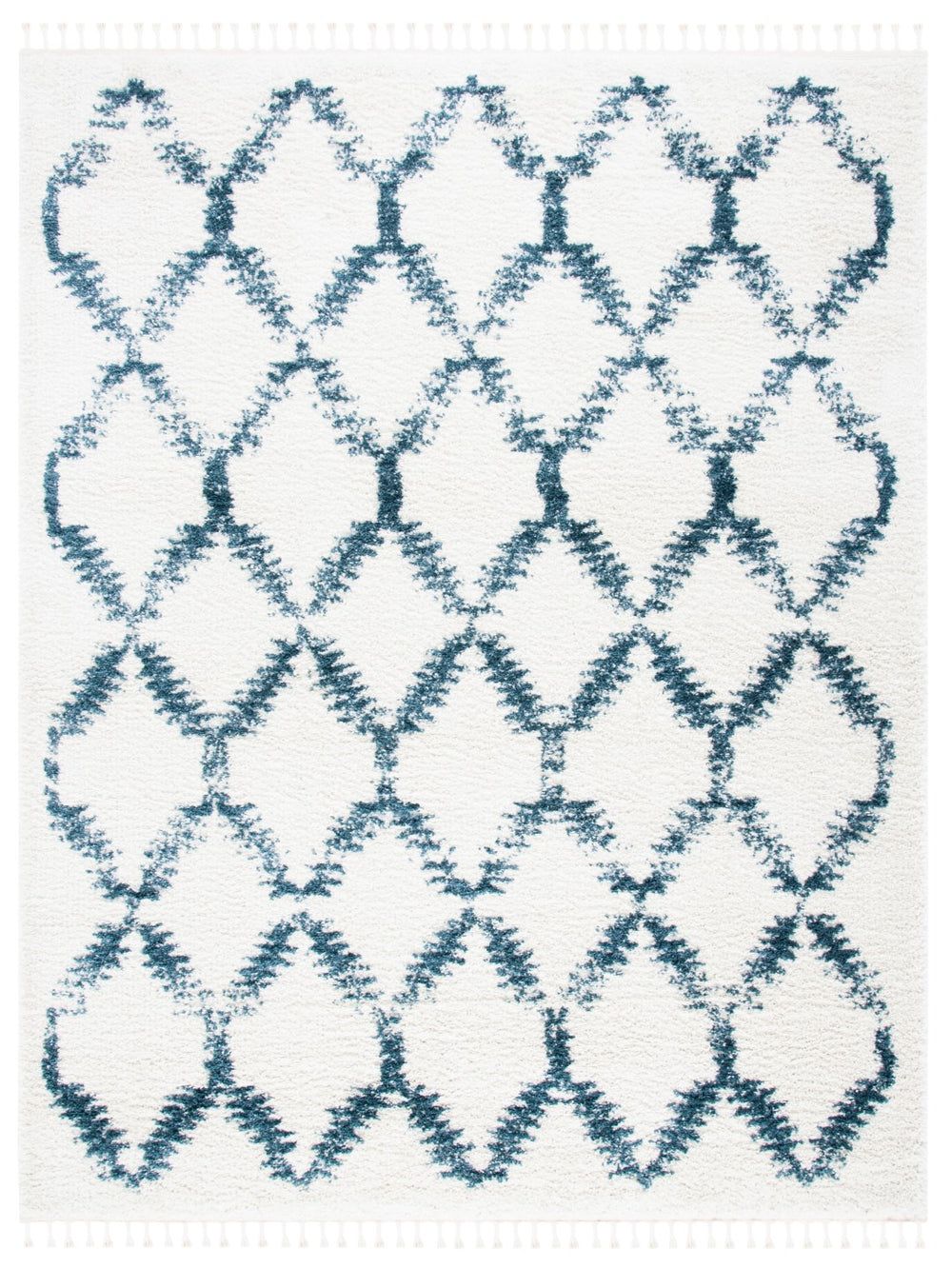 Safavieh Berber Fringe Shag 524 Power Loomed 80% Polypropylene/20% Polyester Shag & Flokati Rug BFG524A-57