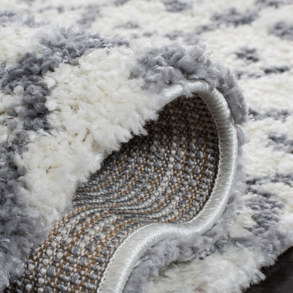 Safavieh Berber Fringe Shag 540 Power Loomed 80% Polypropylene/20% Polyester Shag & Flokati Rug BFG540A-5SQ