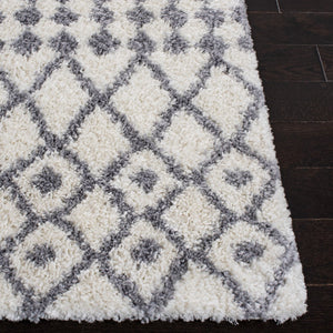 Safavieh Berber Fringe Shag 540 Power Loomed 80% Polypropylene/20% Polyester Shag & Flokati Rug BFG540A-5SQ