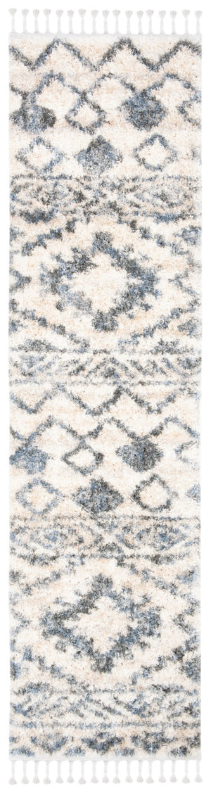 Safavieh Berber Fringe Shag 606 Power Loomed Polypropylene Shag & Flokati Rug BFG606A-4