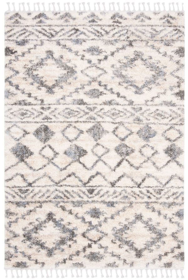 Safavieh Berber Fringe Shag 606 Power Loomed Polypropylene Shag & Flokati Rug BFG606A-4