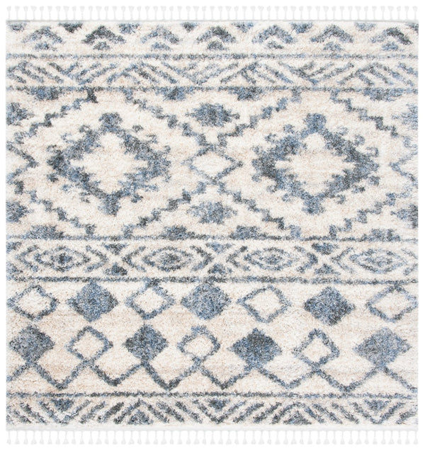 Safavieh Berber Fringe Shag 606 Power Loomed Polypropylene Shag & Flokati Rug BFG606A-4