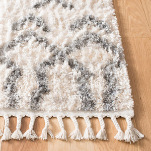 Safavieh Berber Fringe Shag 611 Power Loomed Polypropylene Shag & Flokati Rug BFG611A-4