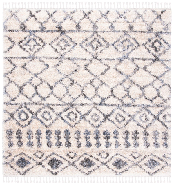 Safavieh Berber Fringe Shag 626 Power Loomed Polypropylene Shag & Flokati Rug BFG626A-4