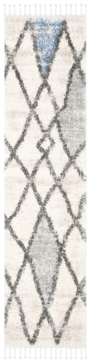 Safavieh Berber Fringe Shag 628 Power Loomed Polypropylene Shag & Flokati Rug BFG628A-28