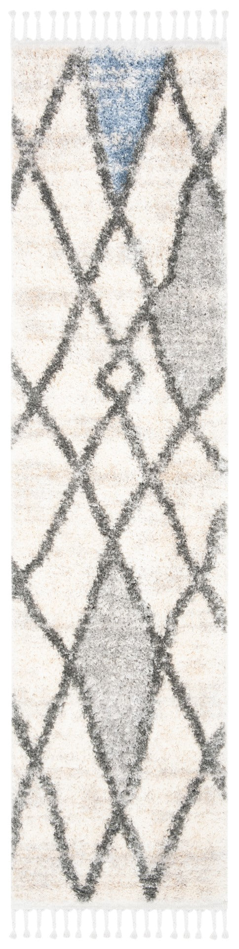 Safavieh Berber Fringe Shag 628 Power Loomed Polypropylene Shag & Flokati Rug BFG628A-28