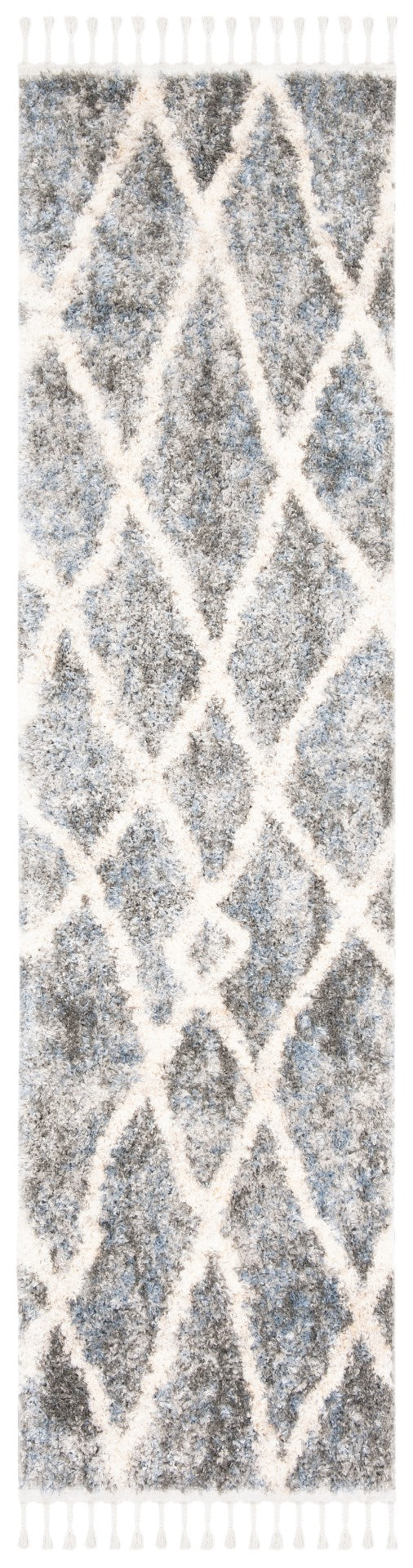 Safavieh Berber Fringe Shag 628 Power Loomed Polypropylene Shag & Flokati Rug BFG628M-28