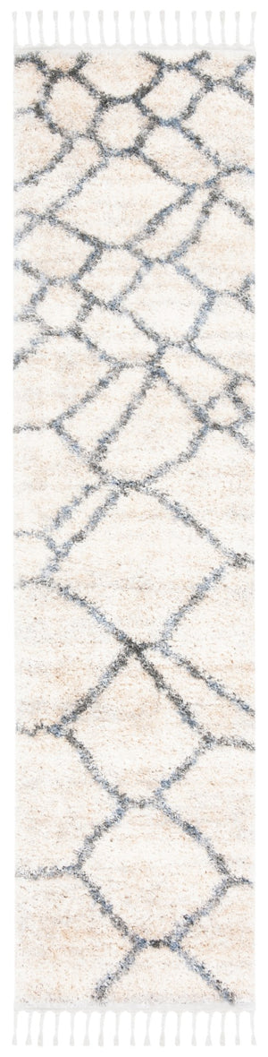 Safavieh Berber Fringe Shag 629 Power Loomed Polypropylene Shag & Flokati Rug BFG629A-28