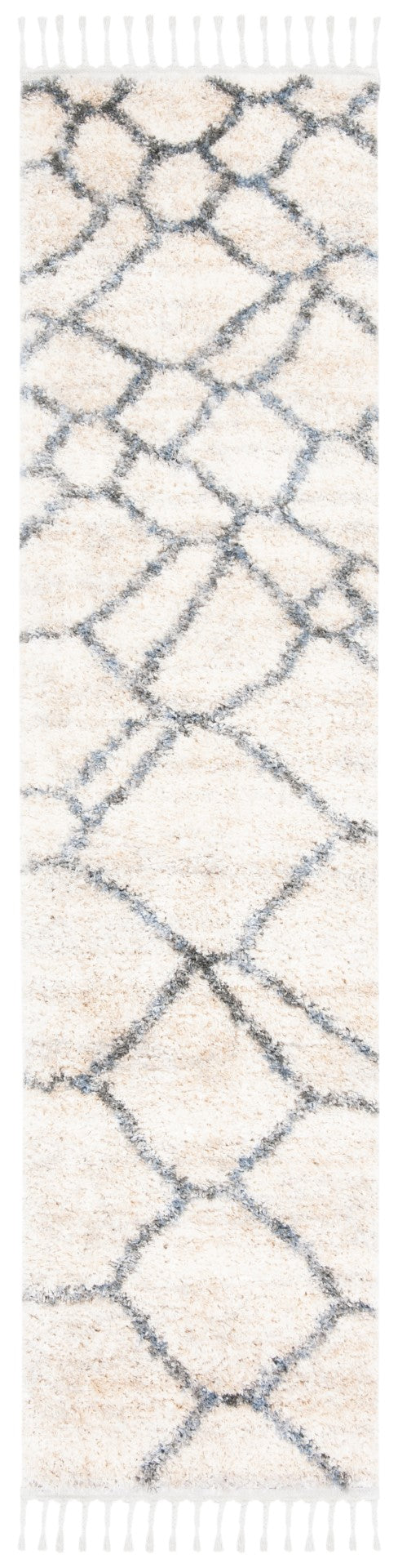 Safavieh Berber Fringe Shag 629 Power Loomed Polypropylene Shag & Flokati Rug BFG629A-28