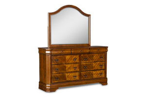 New Classic Furniture Sheridan Dresser Burnished Cherry BH005-050