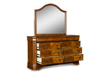 New Classic Furniture Sheridan Dresser Burnished Cherry BH005-050