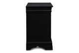 New Classic Furniture Belle Rose Nightstand Black Cherry BH013-040