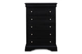 New Classic Furniture Belle Rose Lift Top Chest Black Cherry BH013-070