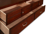 New Classic Furniture Kensington Dresser Burnished Cherry BH060-050