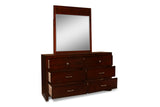 New Classic Furniture Kensington Mirror Burnished Cherry BH060-060