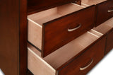 New Classic Furniture Kensington Media Chest Burnished Cherry BH060-078