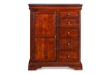 New Classic Furniture Versailles Door Chest Bordeaux BH1040-073