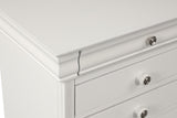 New Classic Furniture Versailles Nightstand White BH1040W-040