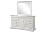 Versailles Landscape Mirror White