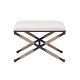 Ashburn Campaign Accent Stool