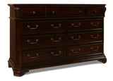 New Classic Furniture Emilie Dresser Tudor Brown BH1841-050