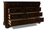 New Classic Furniture Emilie Dresser Tudor Brown BH1841-050