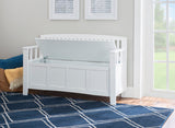 CYNTHIA STORAGE BENCH WHITE