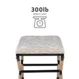 Ashburn Campaign Bench Striped