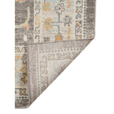 AMER Rugs Bohemian BHM-2 Power-Loomed Bordered Transitional Area Rug Taupe 8'9" x 11'9"