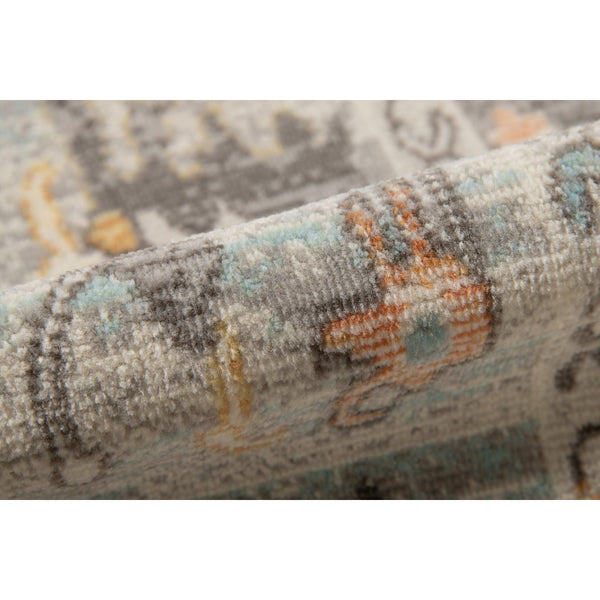 AMER Rugs Bohemian BHM-2 Power-Loomed Bordered Transitional Area Rug Taupe 8'9" x 11'9"