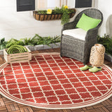 Safavieh Beach House 121 POWER LOOMED POLYPROPYLENE Indoor/ Outdoor Rug BHS121Q-8SQ