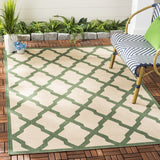 Safavieh Beach House 122 PowerLoomed 100% Polypropylene Pile Indoor/ Outdoor Rug BHS122W-5