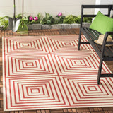 Safavieh Beach House 123 PowerLoomed 100% Polypropylene Pile Indoor/ Outdoor Rug BHS123Q-5